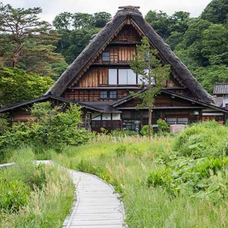 Gassho-zukuri Style Architecture